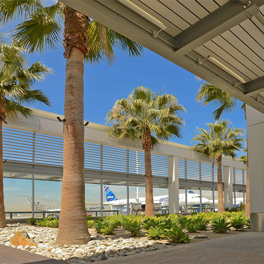 Photo of Long Beach airport.